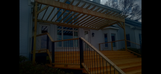 Pergola and deck build — Northwest Alabama