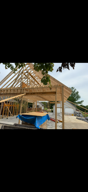 Structural framing for room addition