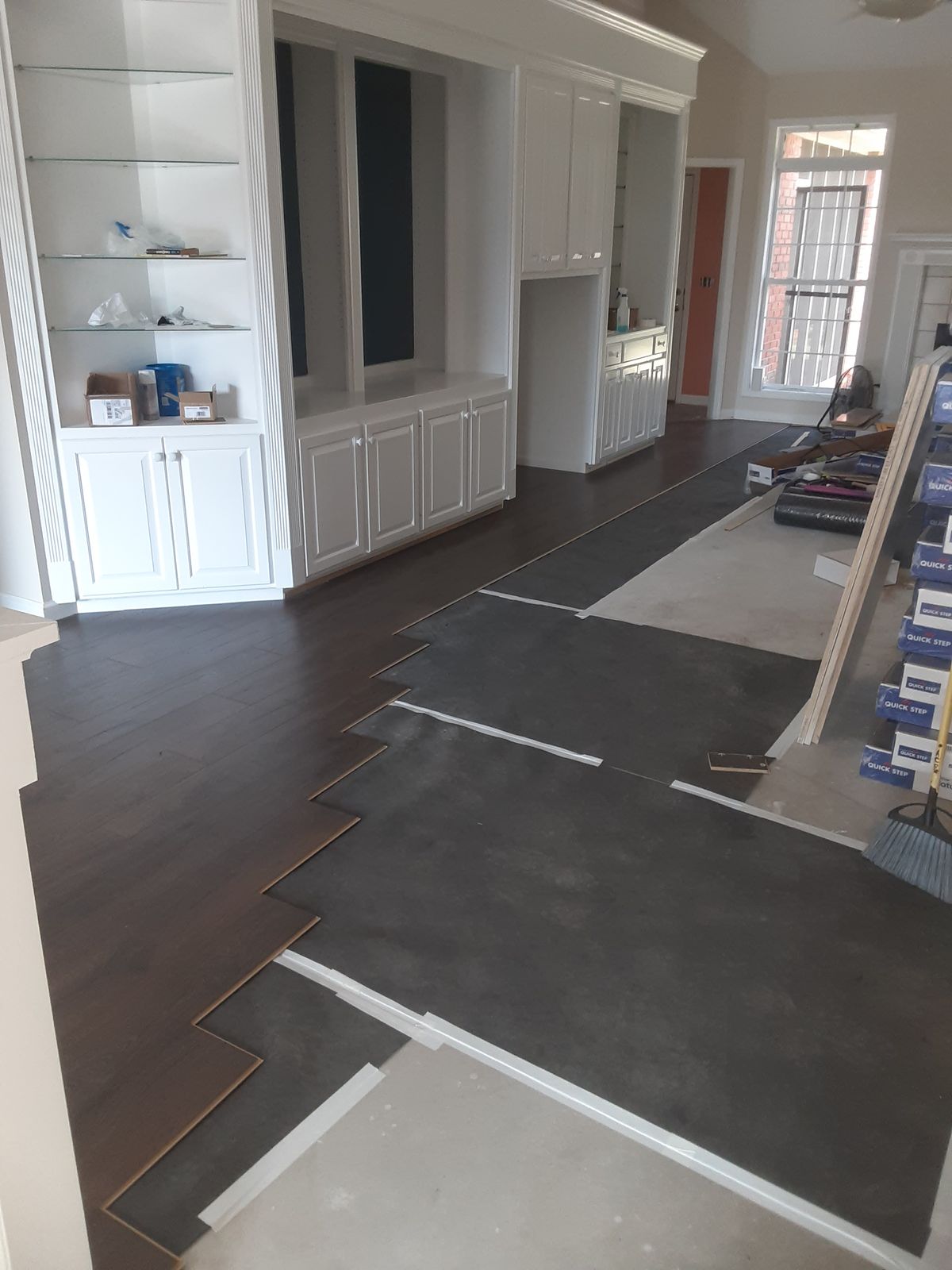 Finished kitchen remodel by Adams Remodeling